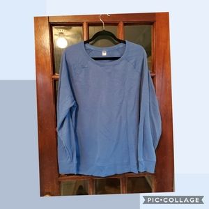 Blue sweatshirt